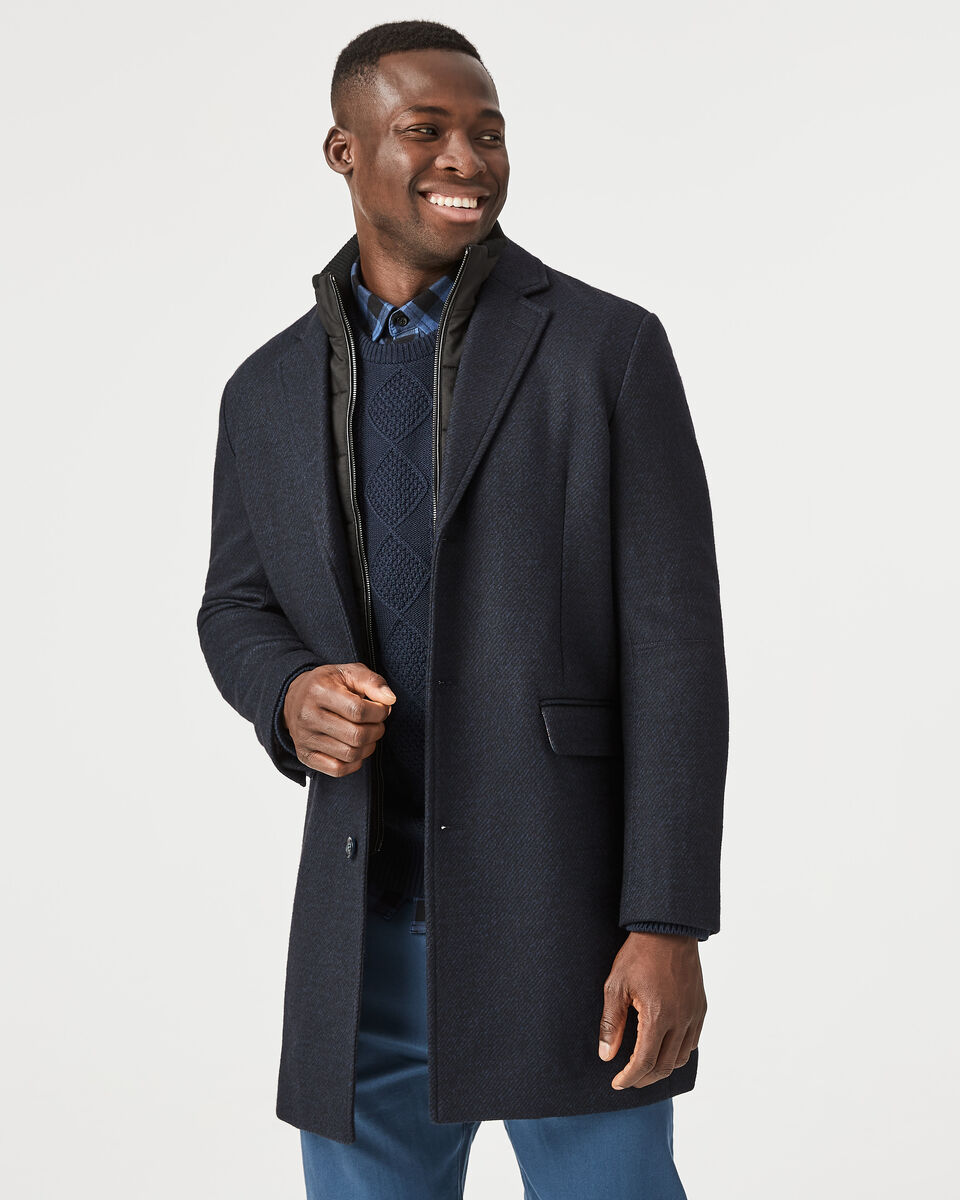 Gunnersbury Casual Jacket, Black/Navy, hi-res
